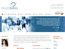 Tablet Screenshot of dulayburke.com